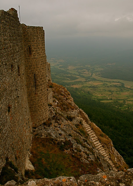 The Castle of Peyrepertuse—Duilhac, France