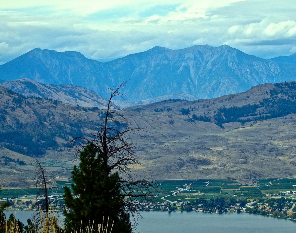 Approaching Osoyoos, BC